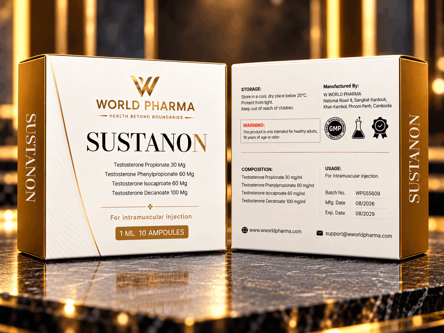 SUSTANON oil based solution package