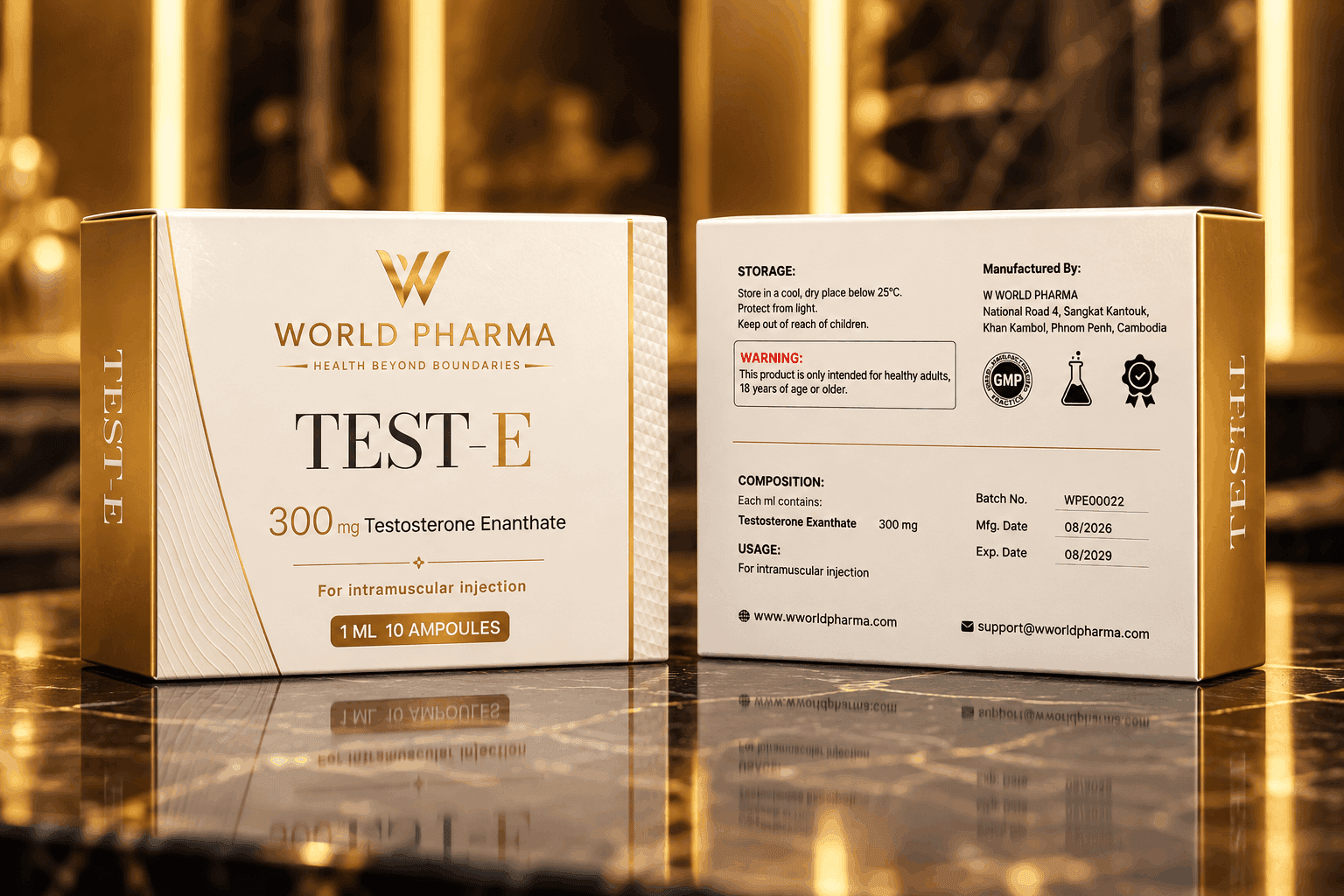 TEST-E oil based solution package